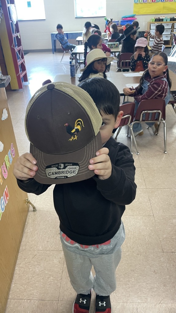Celebrating Ms Weis wearing our favorite hats