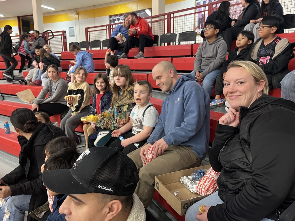 Recognition at Basketball Attendance Night student pictures