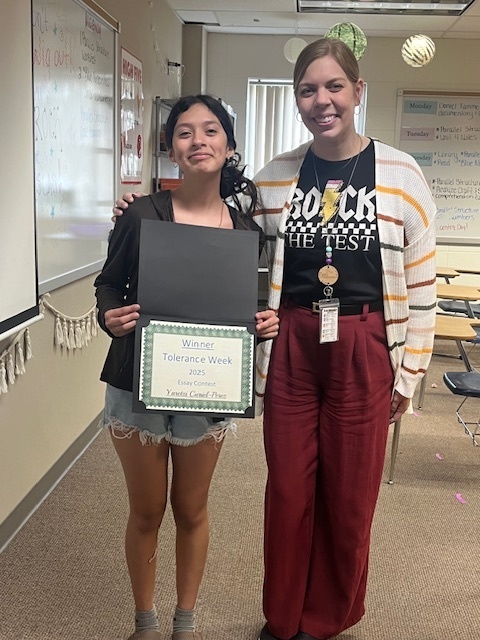 2025 Tolerance Week Winner