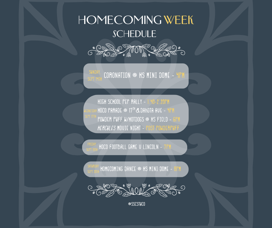 homecoming flyer