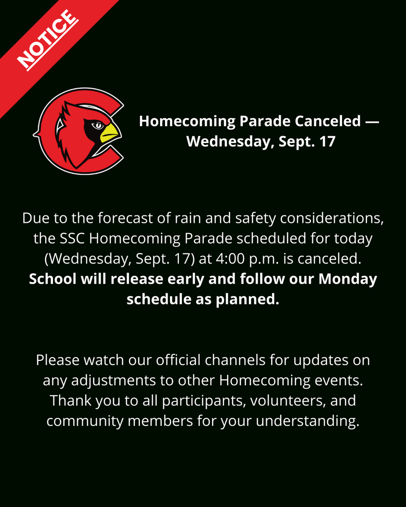 Parade Cancelled