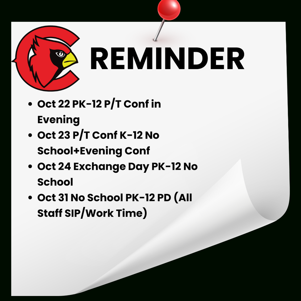 oct reminders
