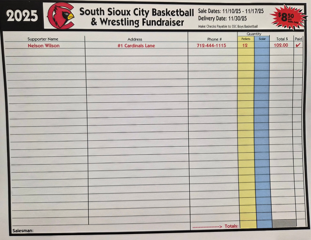 salt drive order from