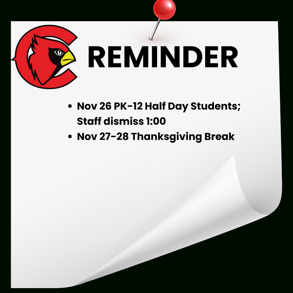 Nov Reminders