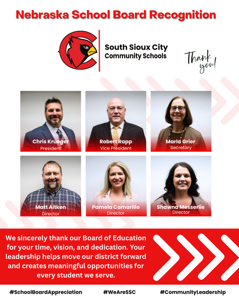 school board month flyer in enlgish