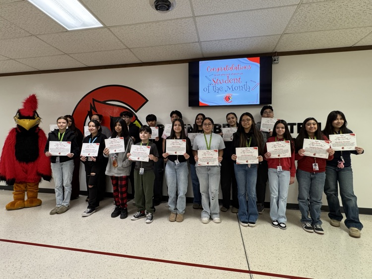 ms students of the month group pic