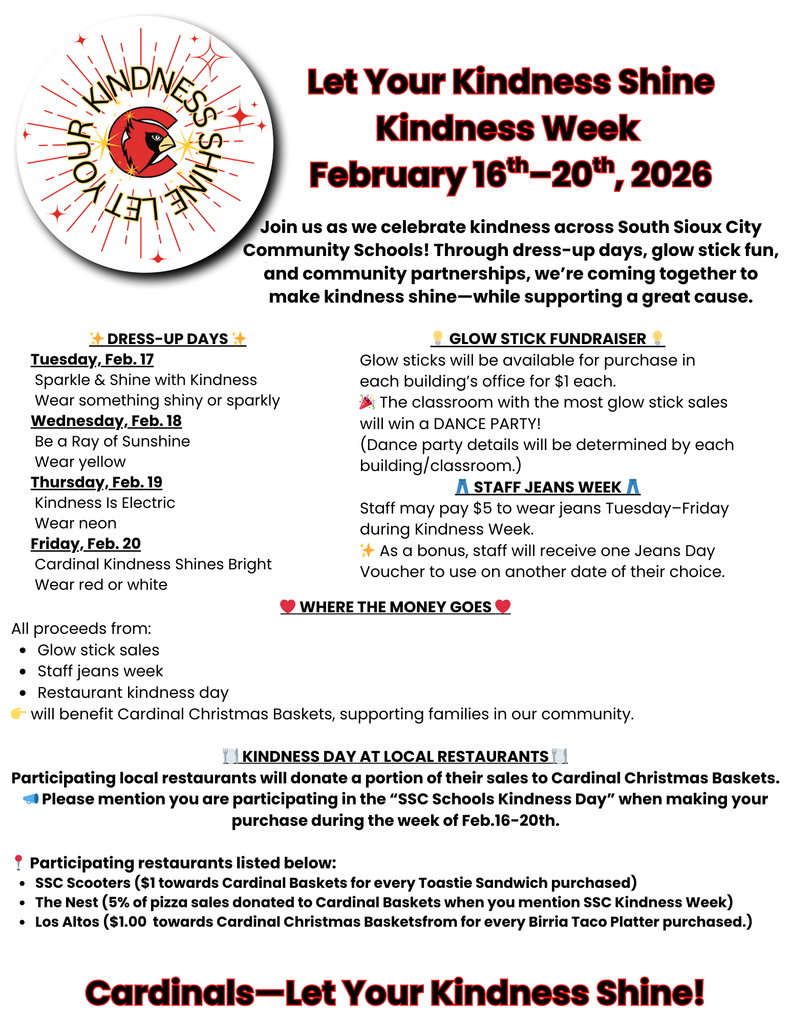 Kindness Week Flyer ENG