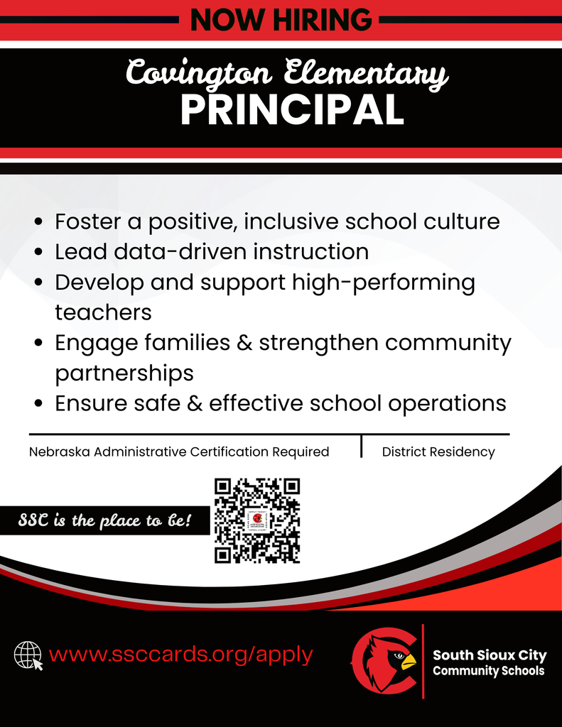 principal job posting for covington elementary