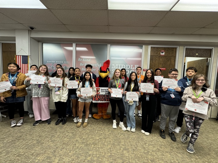 ms students of the month