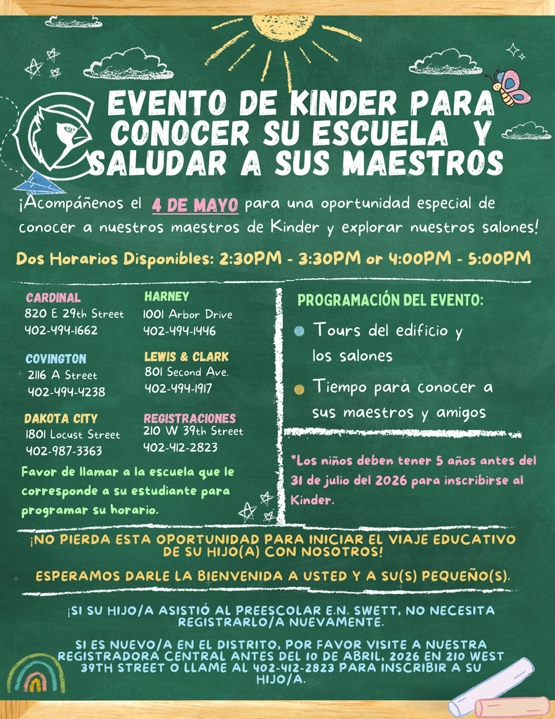 Kinder Meet and Greet Flyer SP