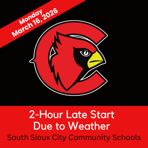 2-hour late start on Monday, March 16, 2026