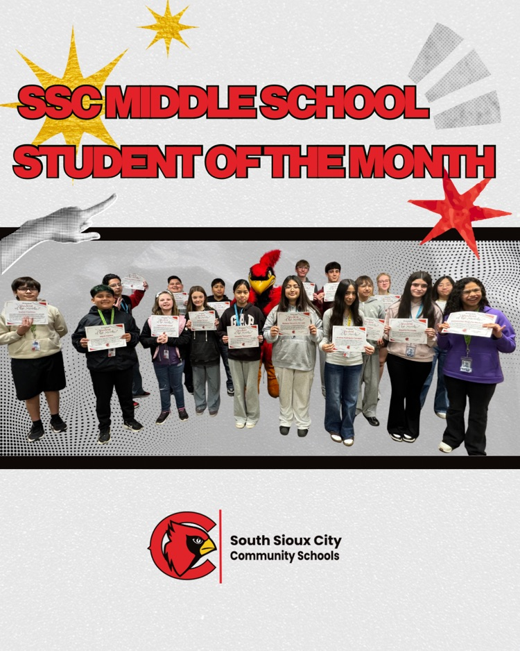 MS students of the month group pic