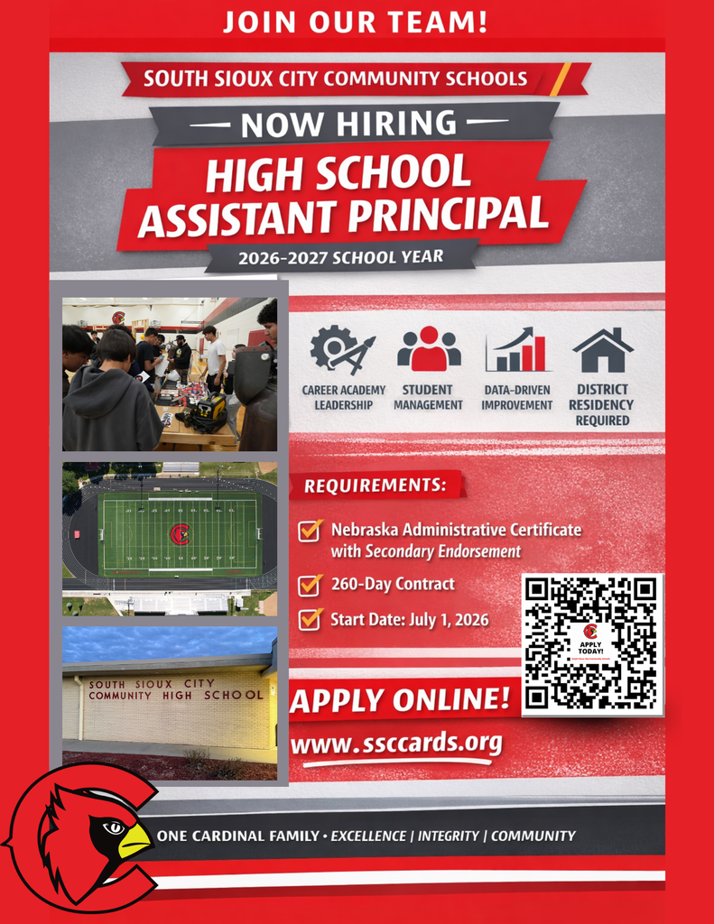 assitant principal opening job flyer