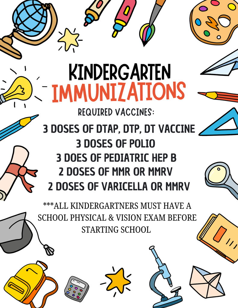 Kinder Immunization Requirements ENG