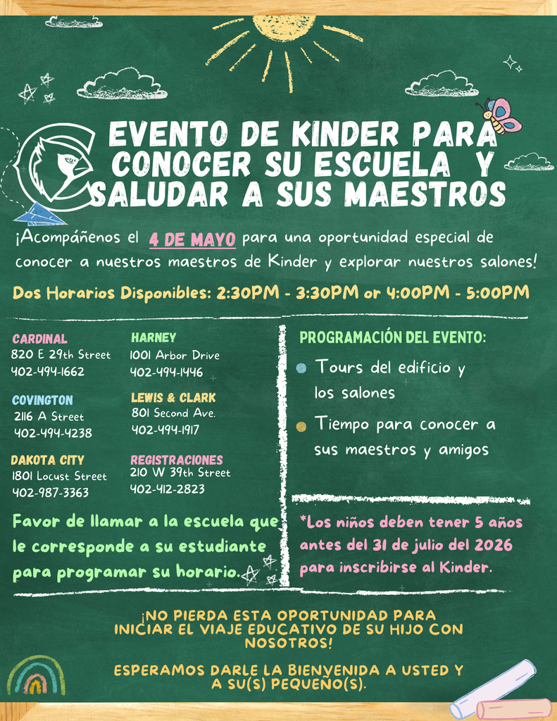 Kinder Meet and Greet Flyer SP