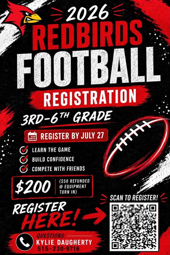 SSC Redbirds Youth Football – Fall 2026