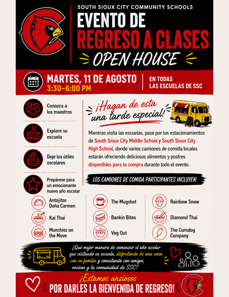 open house flyer spanish