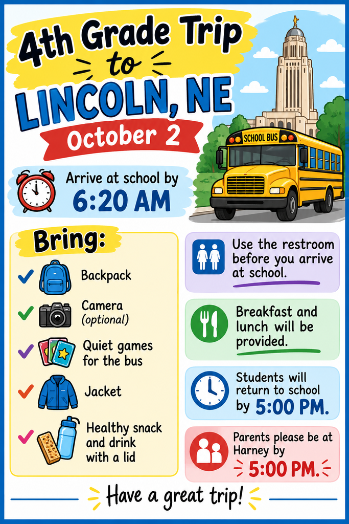 4th grade Field trip