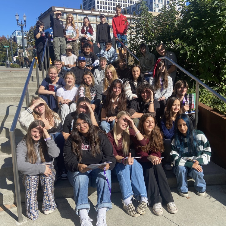 students on field trip