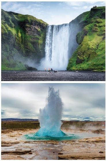 waterfall Geyser
