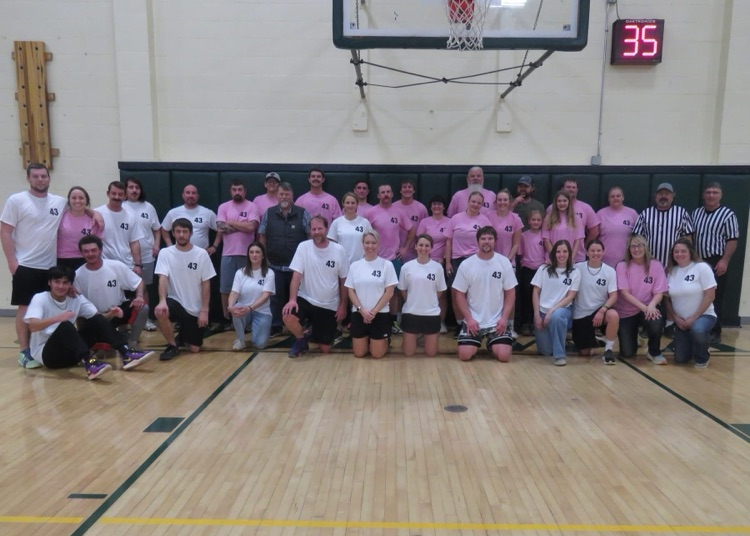 alumni basketball game