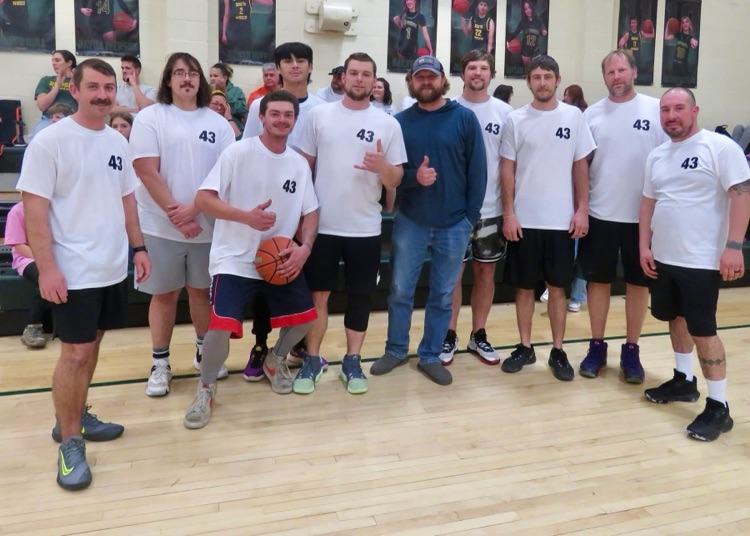 alumni basketball game