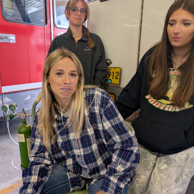 The EMR class had their final practical exams today! They had to run through a total of 8 scenarios that they might encounter while going out on a 911 call.