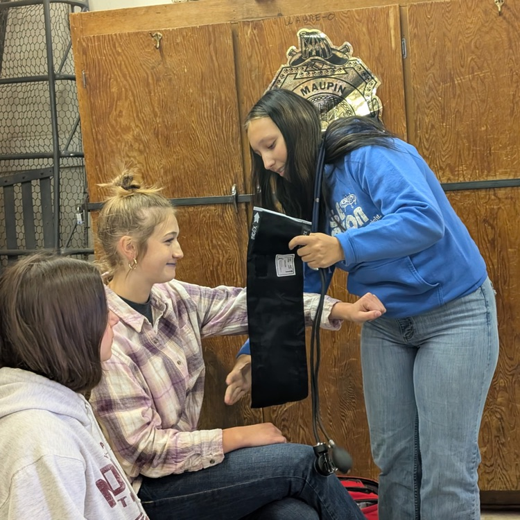 The EMR class had their final practical exams today! They had to run through a total of 8 scenarios that they might encounter while going out on a 911 call.