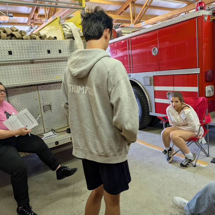 The EMR class had their final practical exams today! They had to run through a total of 8 scenarios that they might encounter while going out on a 911 call.