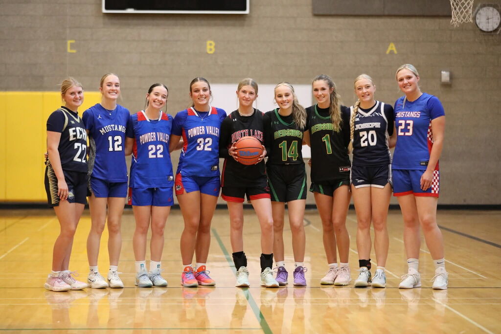 All Star Basketball Girls Team