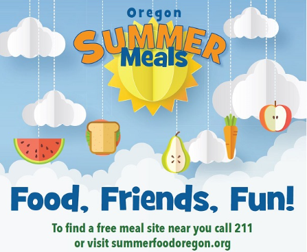 Oregon Summer Meals