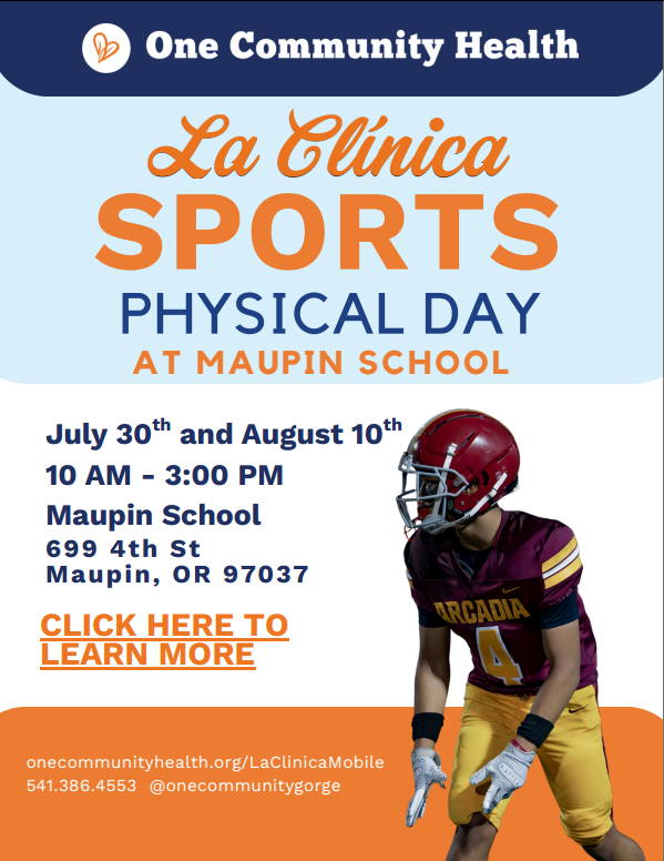 One Community Health Physical Day!