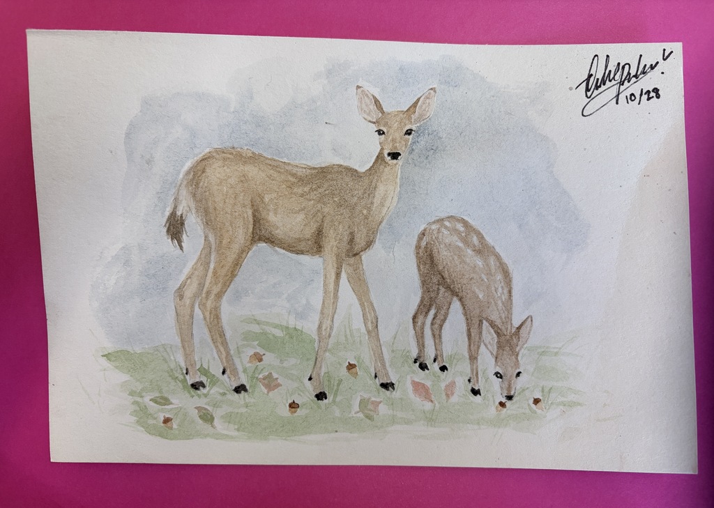Signed Artwork by Artist Chloe Palmer.