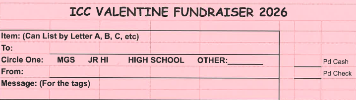 ICC Valentine Fundraiser Order Form 2026