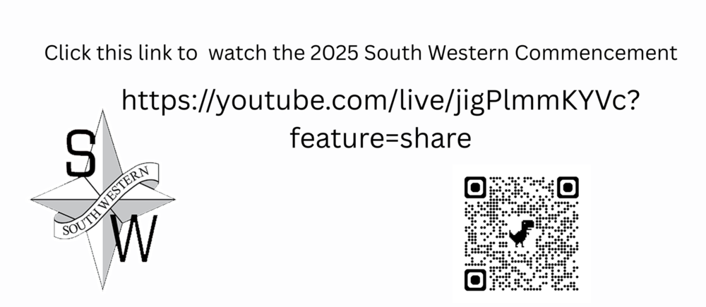 2025 SoutH Western Commencement Link