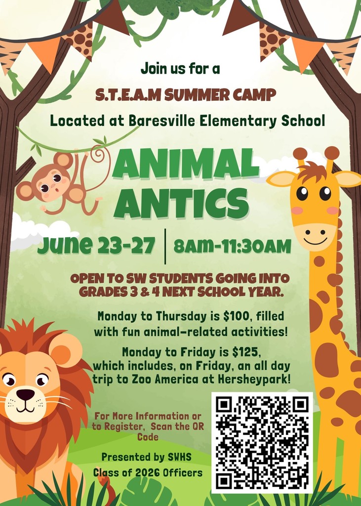 ANIMAL ANTICS - STEAM Summer Camp - June 23-27, 2025