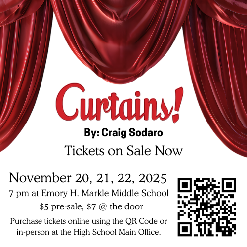 Curtains! by Craig Sodaro - High School Fall Play