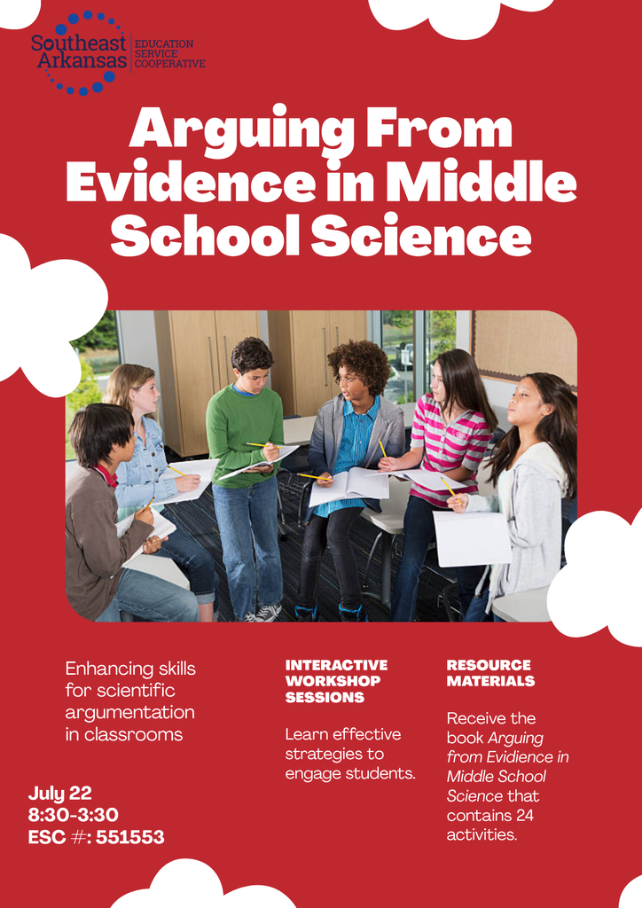 Middle School Science Pd flyer