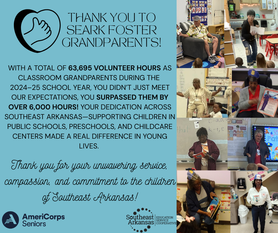 Thank you-foster grandparents!