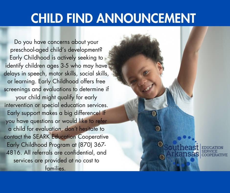 Child Find Announcement