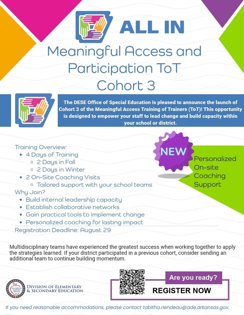 Meaningful Access and Participation Tot