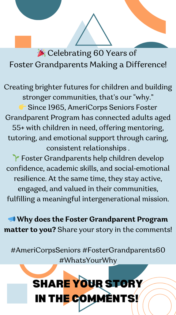 Celebrating 60 Years of Foster Grandparents