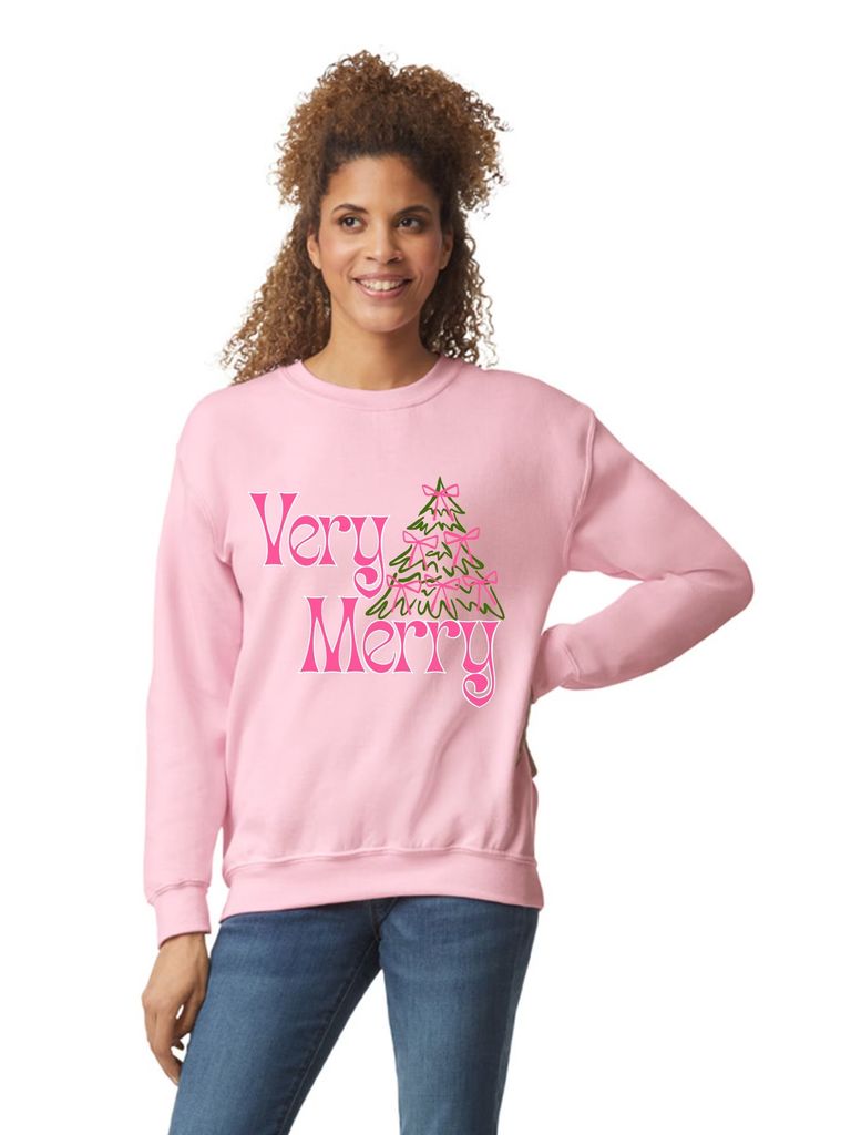 very merry sweatshirt
