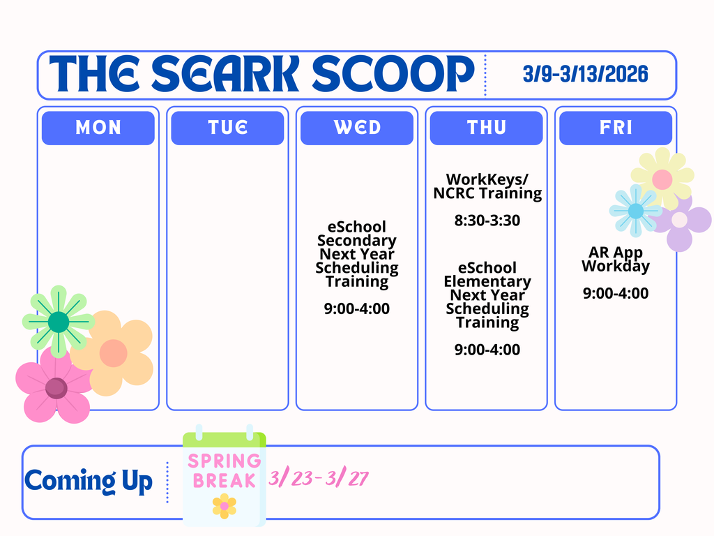 seark scoop for the week