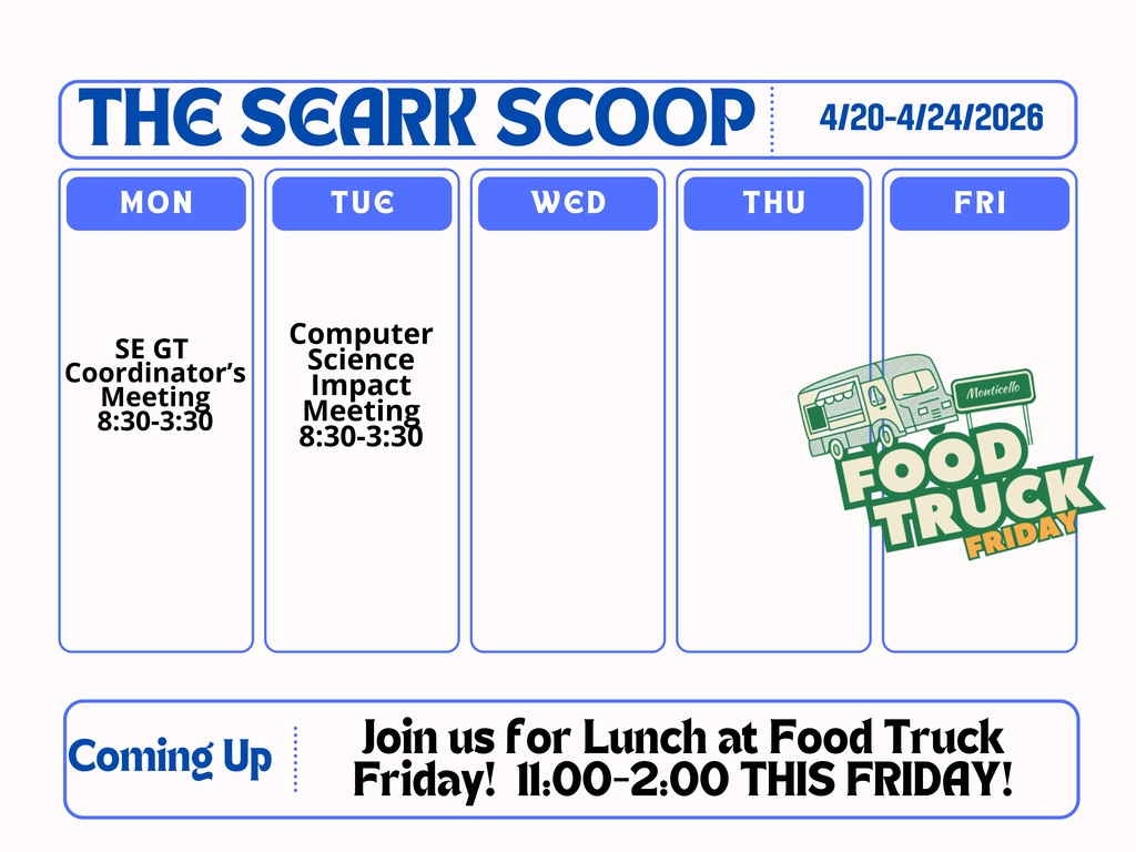 seark scoop for the week