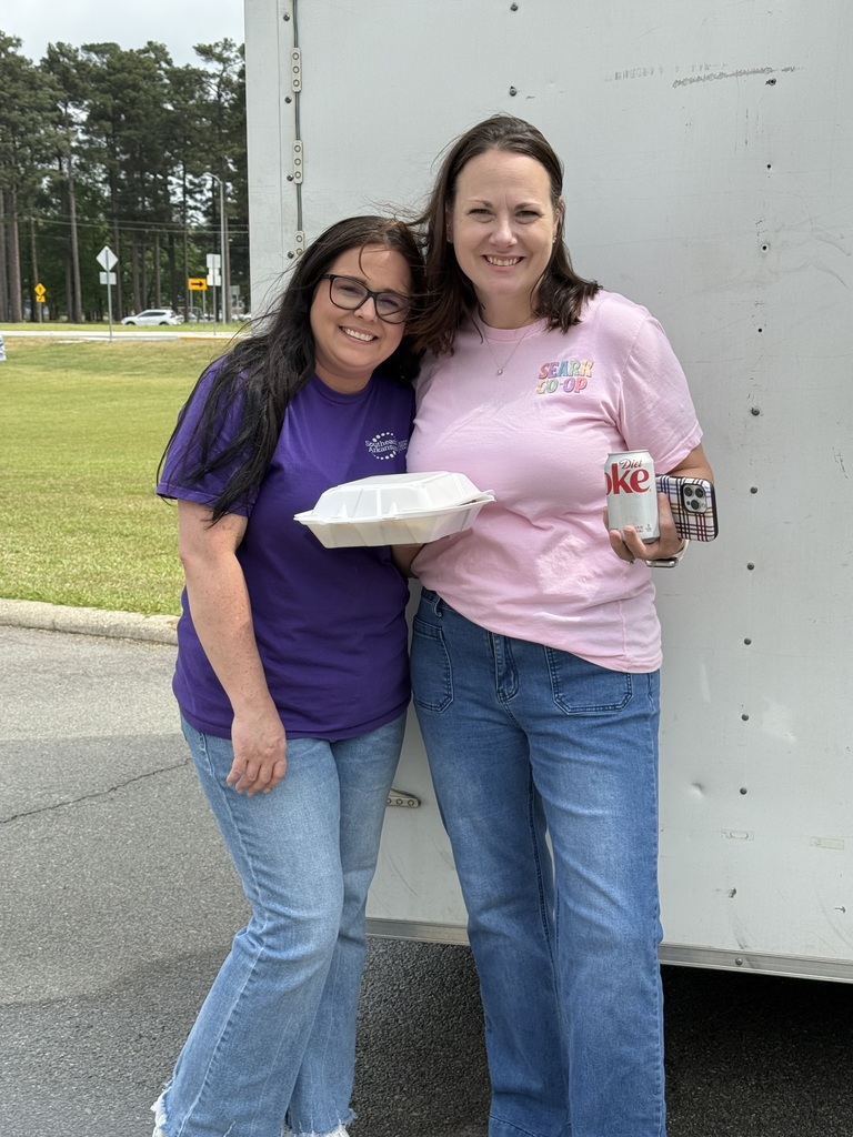People enjoying food truck Friday 