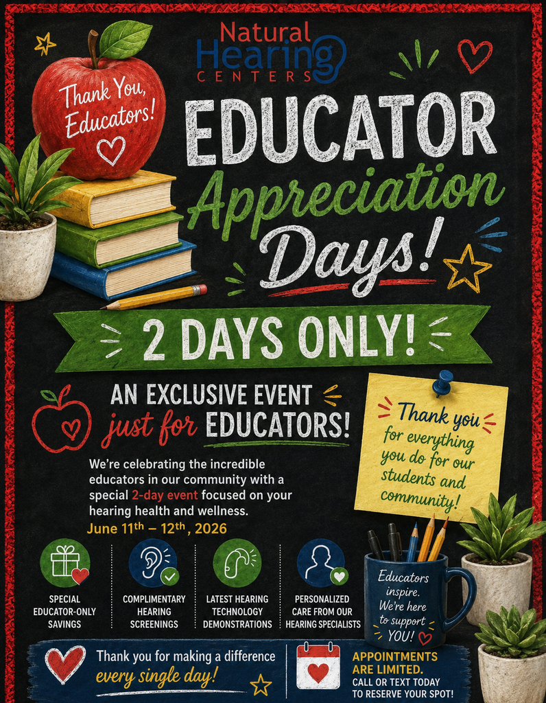 Natural Hearing Centers educator appreciaiton days