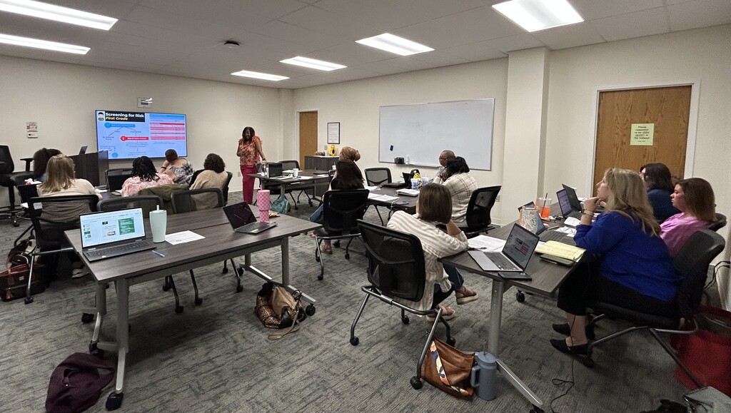 Educators participating in summer professional development