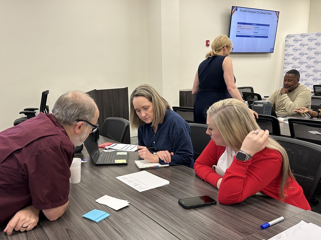 Educators participating in summer professional development