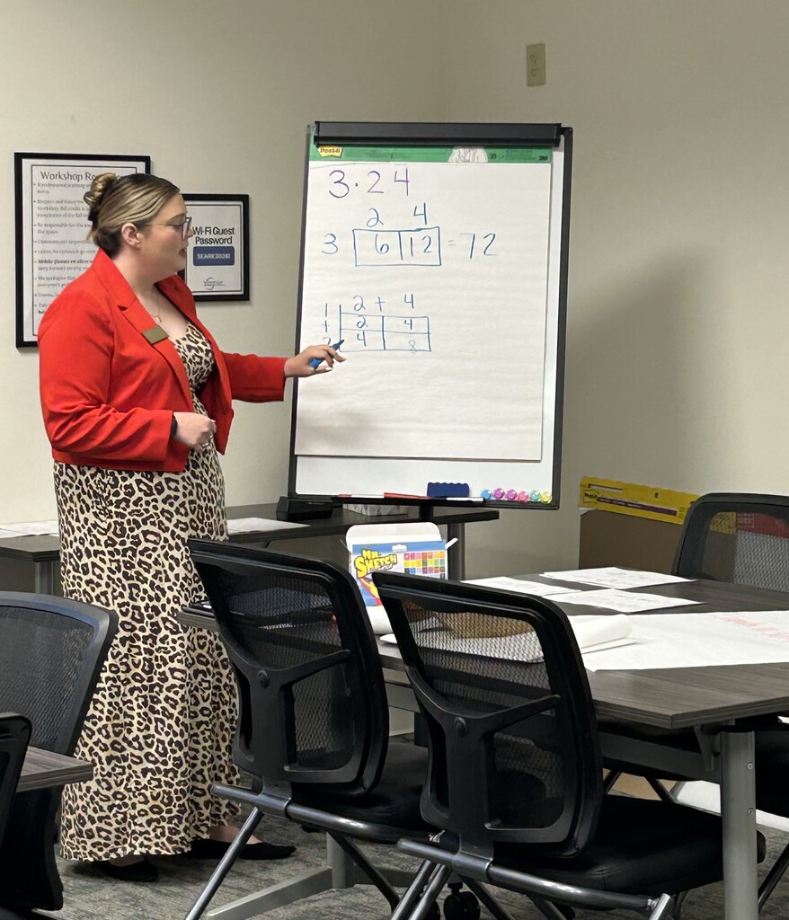 Educators participating in summer professional development